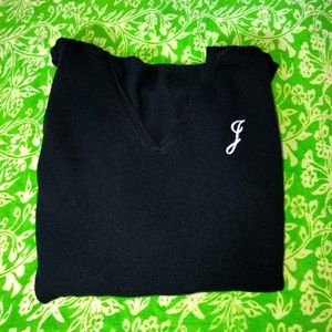 Black Hoodie Sweater with J